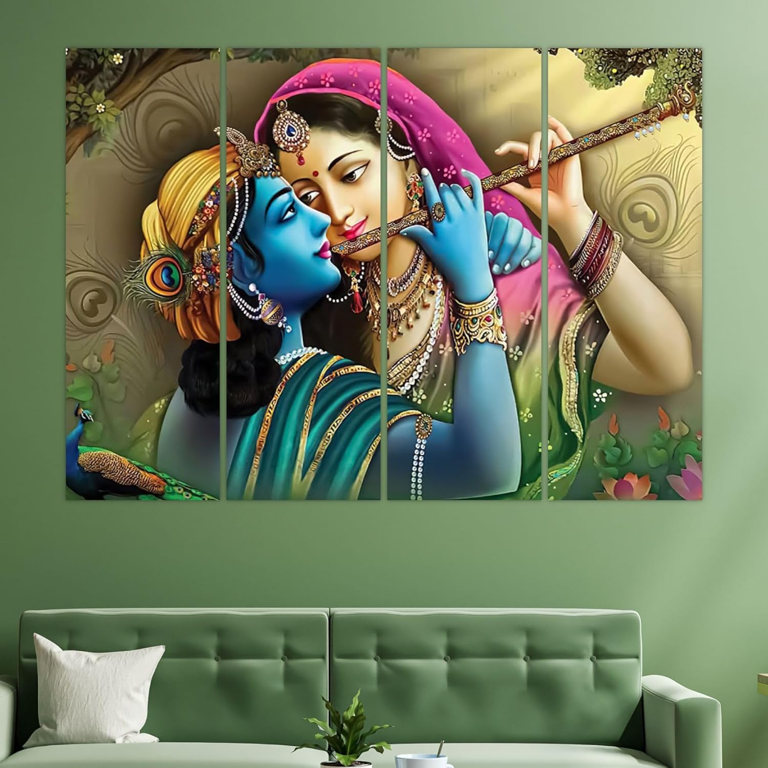 inep-b0cgjhxrfx-full-view-of-the-four-panel-krishna-credible-divine-love-framed-wall-art-displayed-above-a-cozy-sofa.(2).jpg